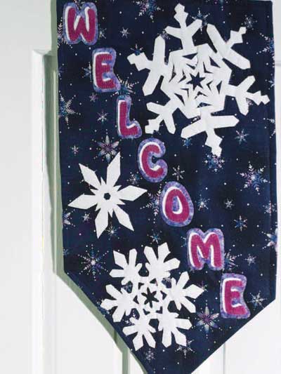 Winter Door Banner