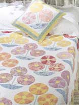 Bowl of Roses Quilt & Pillow