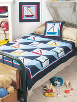 Sailboat Bedroom Quilting Pattern
